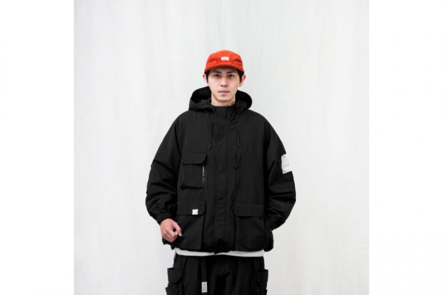 PERSEVERE 24 AW Water-Repellent Multi-Pocket Utility Jacket (3)