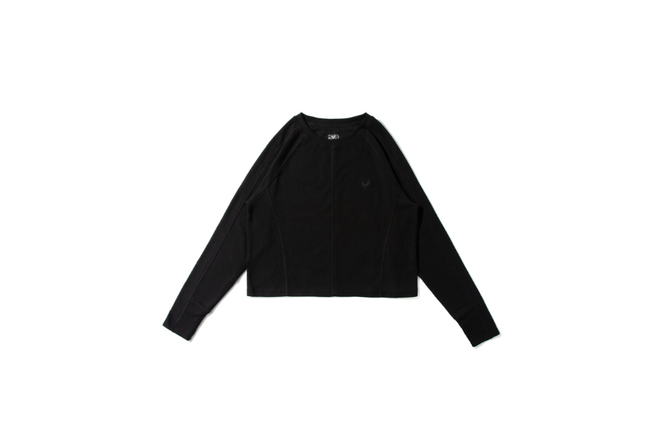 REMIX 24 AW 010 Waffle Long Sleeve Shirt (3)