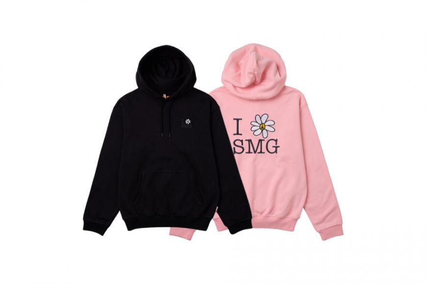 SMG 24 FW Flower Graphic Embroidered Hoodie (0)