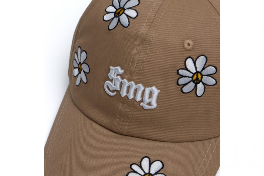 SMG 24 FW Flowers Gothic Logo Sports Cap (11)