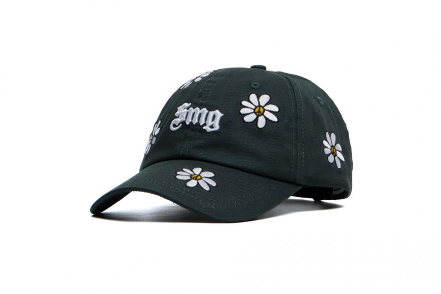 SMG 24 FW Flowers Gothic Logo Sports Cap (13)