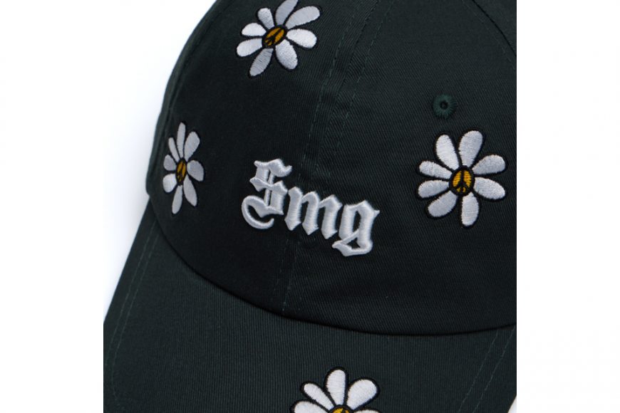 SMG 24 FW Flowers Gothic Logo Sports Cap (15)