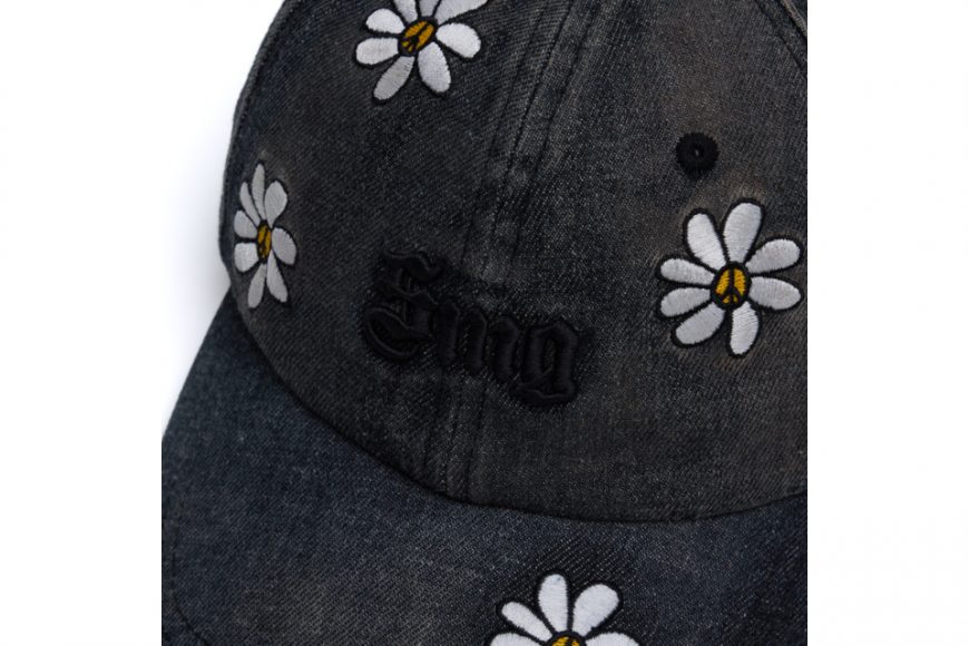 SMG 24 FW Flowers Gothic Logo Sports Cap (23)