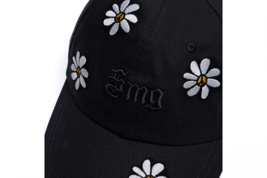 SMG 24 FW Flowers Gothic Logo Sports Cap (3)