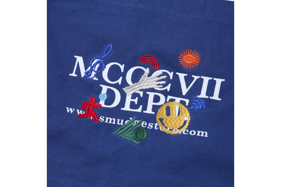 SMG 24 FW MCCCVII DEPT Embroidered Shopping Bag (14)