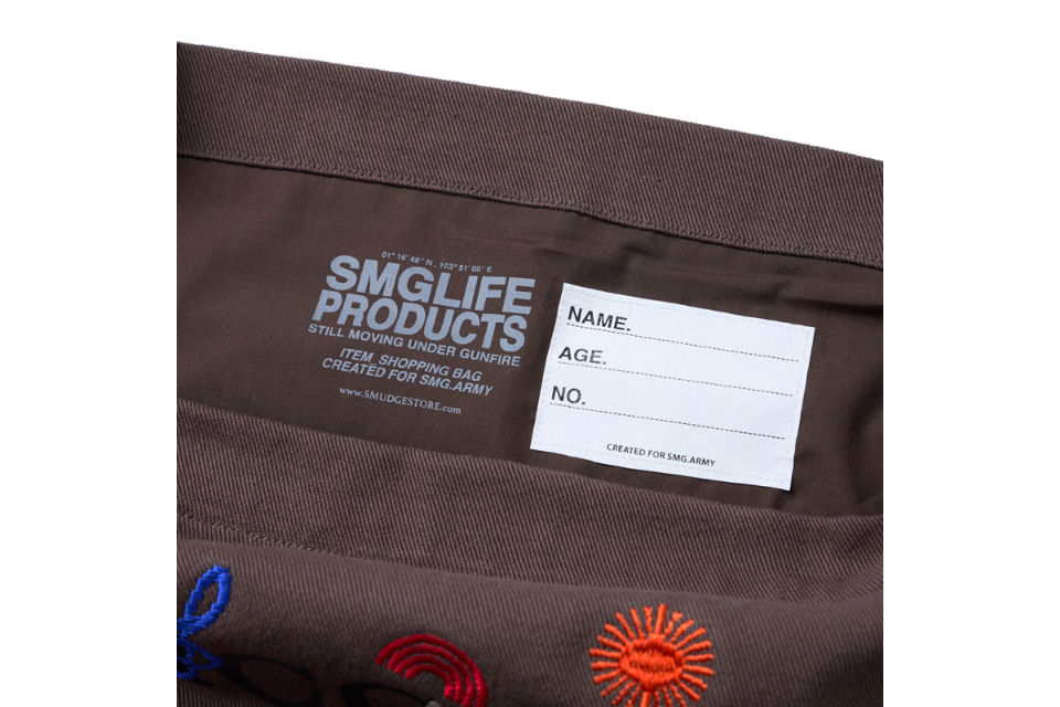 SMG 24 FW MCCCVII DEPT Embroidered Shopping Bag (19)