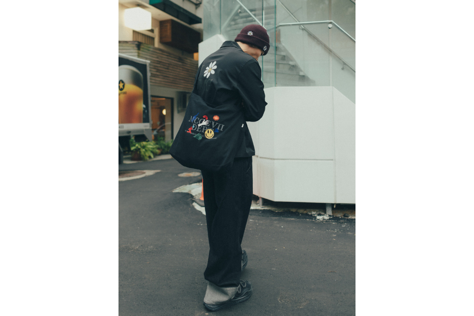 SMG 24 FW MCCCVII DEPT Embroidered Shopping Bag (2)