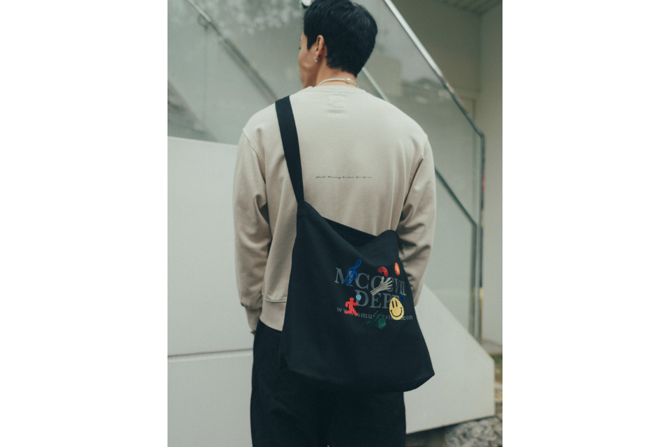 SMG 24 FW MCCCVII DEPT Embroidered Shopping Bag (3)