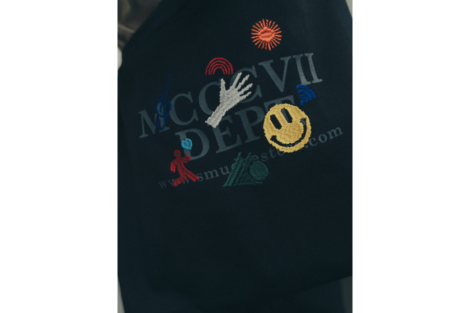 SMG 24 FW MCCCVII DEPT Embroidered Shopping Bag (4)
