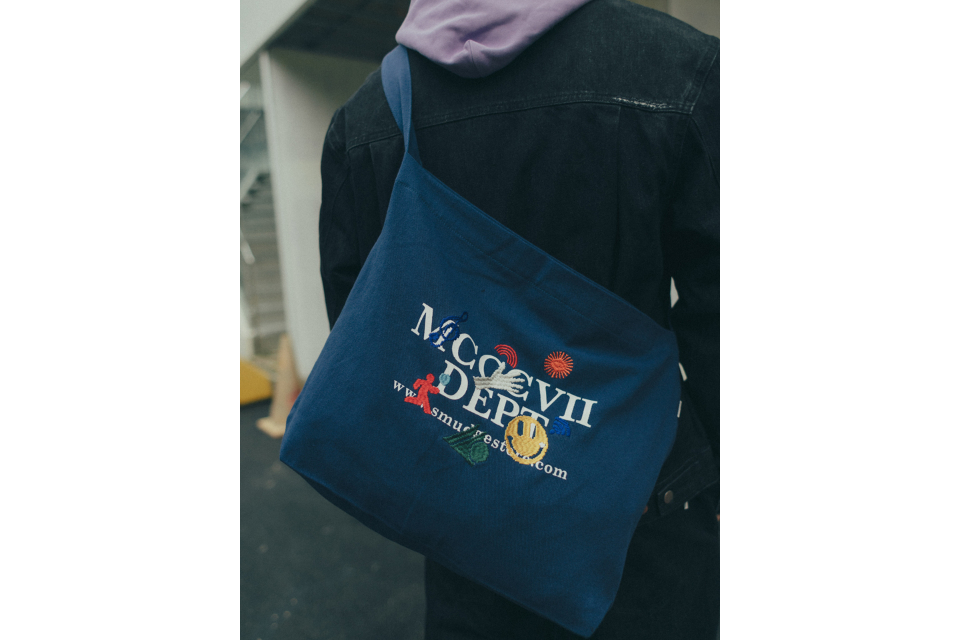 SMG 24 FW MCCCVII DEPT Embroidered Shopping Bag (6)
