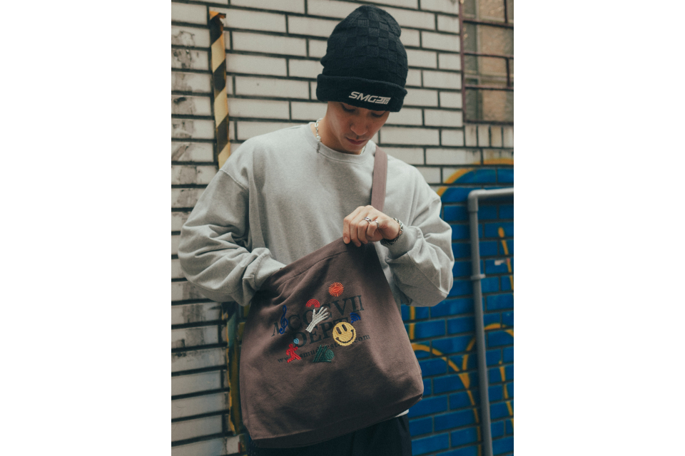 SMG 24 FW MCCCVII DEPT Embroidered Shopping Bag (7)