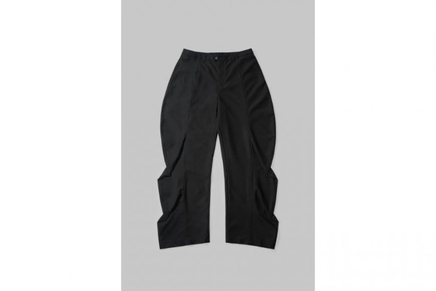 ANONYMOUS TALKING 24 AW Draped Trousers (3)