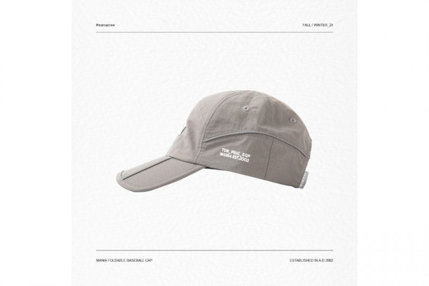 MANIA 24 AW Foldable Baseball Cap (10)