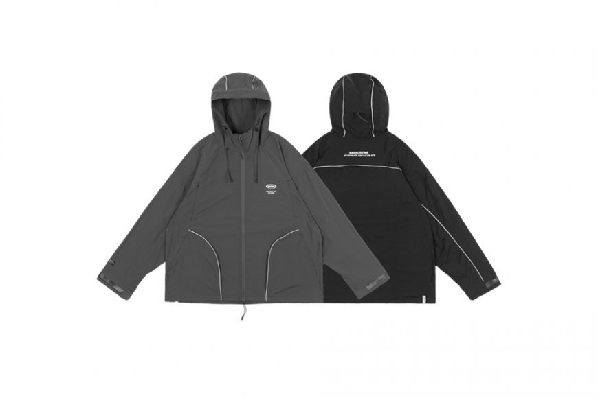 MANIA 24 AW Piping Hooded Jacket (0)