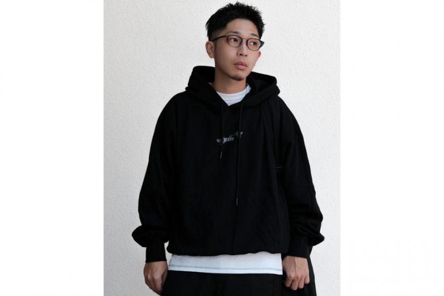 NURARI 24 AW 24- Civ. Seto legends logo hoodie (3)