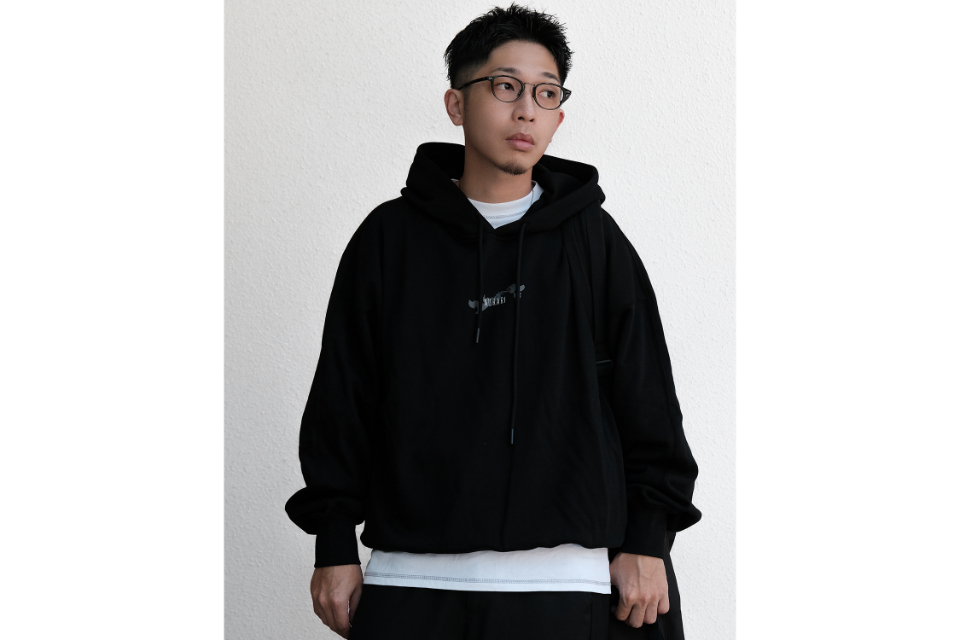 NURARI 24 AW 24- Civ. Seto legends logo hoodie (3)