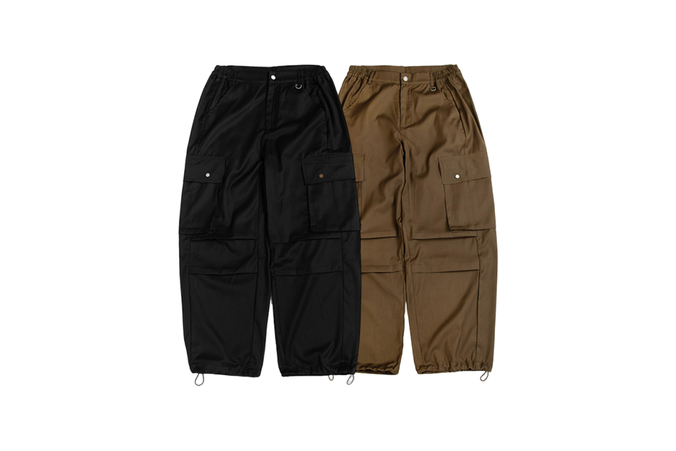 NURARI 24 AW 24- Civ. Surrealisme anbu parachute pants (0)