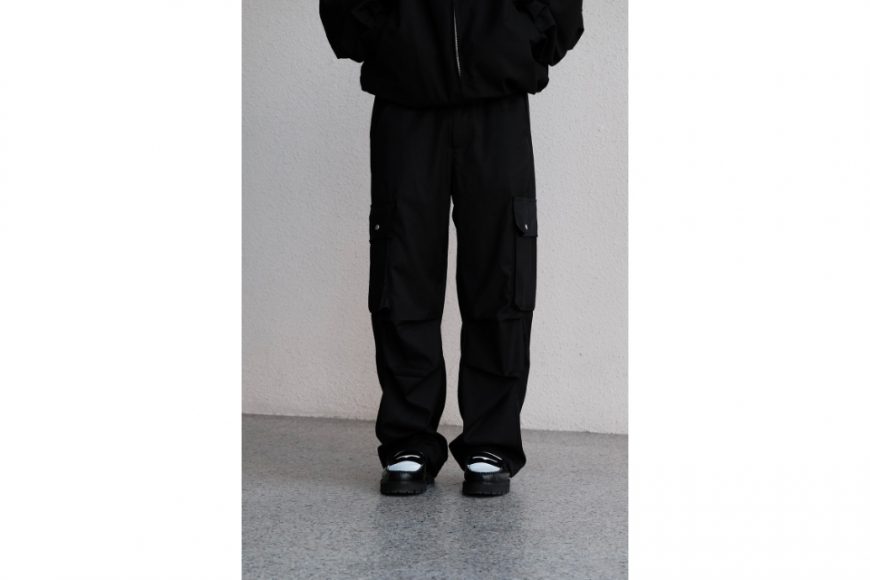 NURARI 24 AW 24- Civ. Surrealisme anbu parachute pants (3)