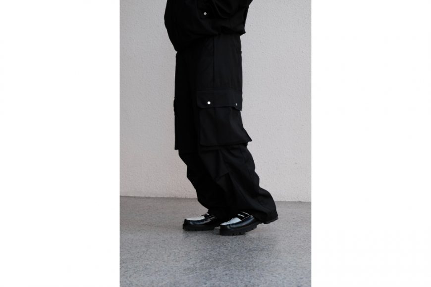 NURARI 24 AW 24- Civ. Surrealisme anbu parachute pants (4)