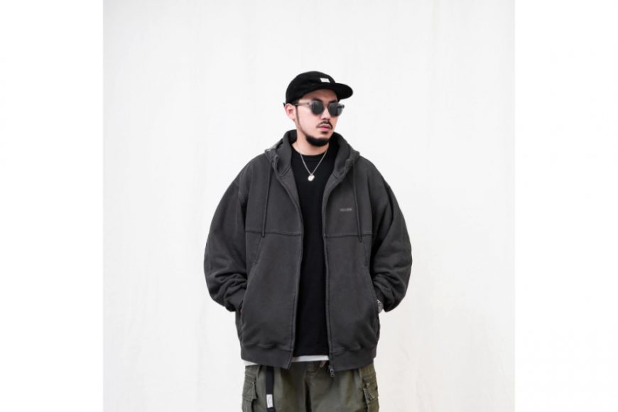 PERSEVERE 24 AW Washed Hoodie Jacket (3)