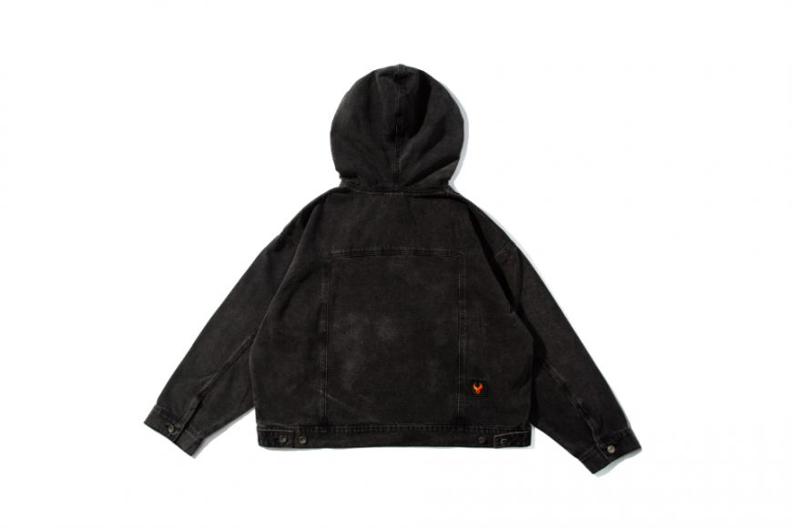 REMIX 24 AW Washed Half-Zipped Hoodie (5)