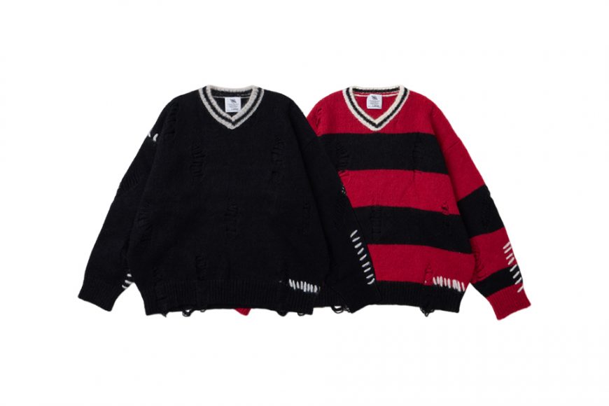 SMG 24 FW Damage Knitted Sweater (0)