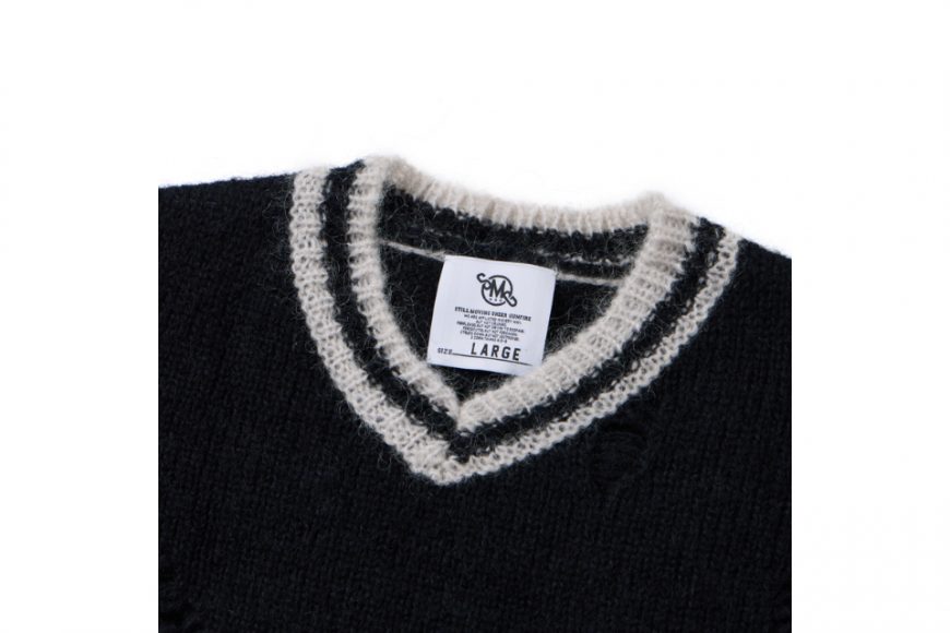 SMG 24 FW Damage Knitted Sweater (11)