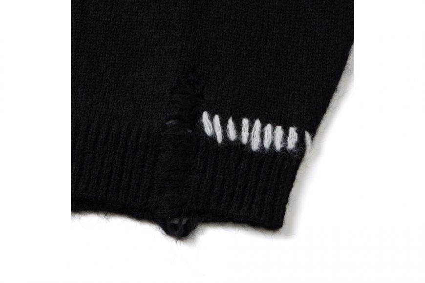 SMG 24 FW Damage Knitted Sweater (13)