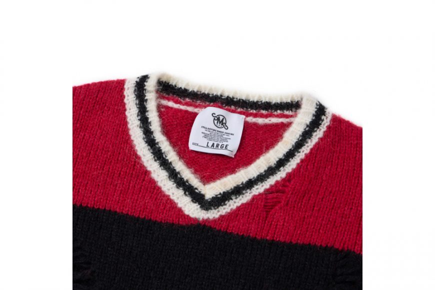 SMG 24 FW Damage Knitted Sweater (17)