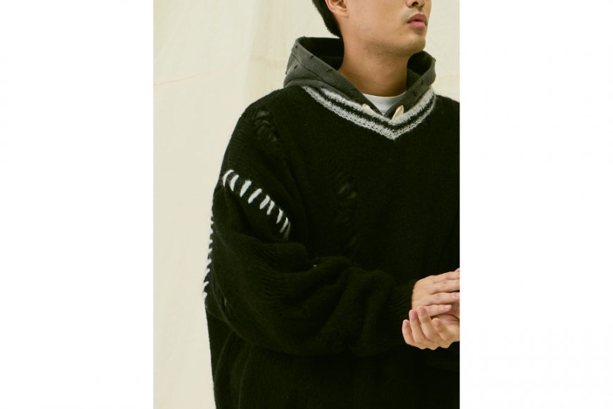 SMG 24 FW Damage Knitted Sweater (3)