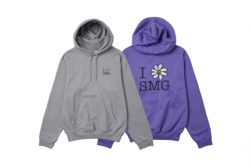 SMG 24 FW Flower Graphic Embroidered Hoodie (0)