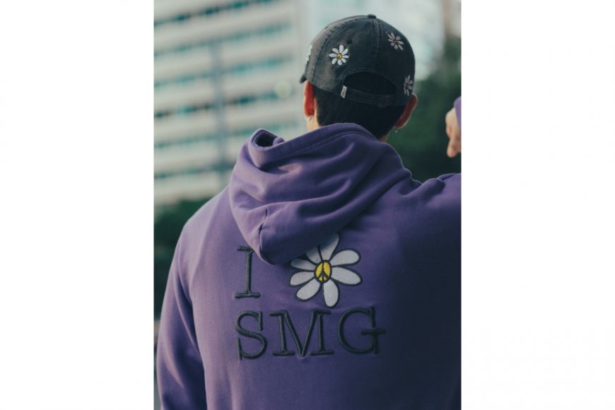 SMG 24 FW Flower Graphic Embroidered Hoodie (4)