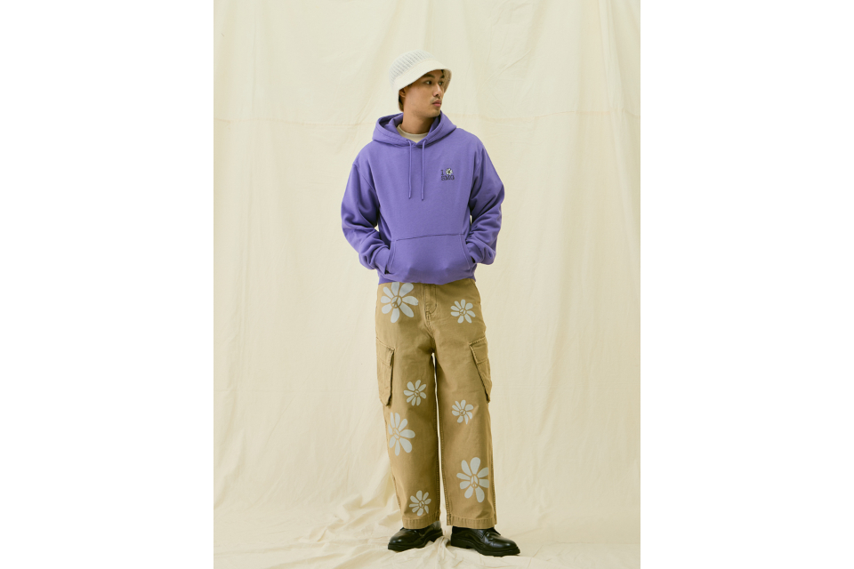 SMG 24 FW Flower Graphic Embroidered Hoodie (5)