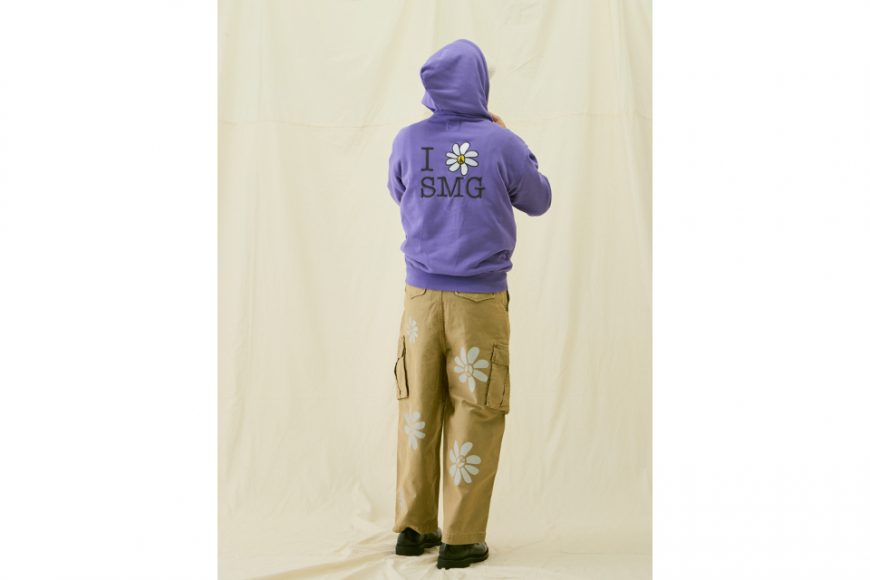 SMG 24 FW Flower Graphic Embroidered Hoodie (6)