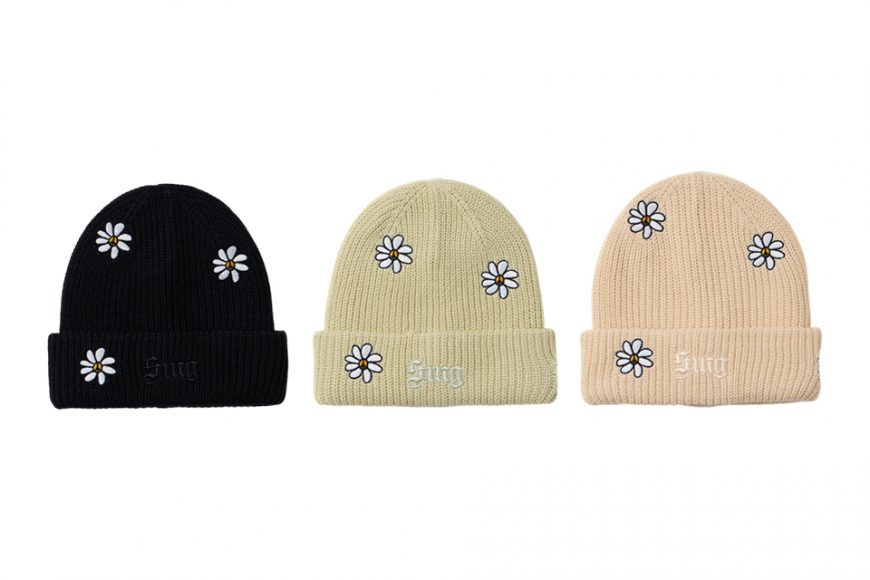 SMG 24 FW Flowers Gothic Logo Knitted Beanie (0)