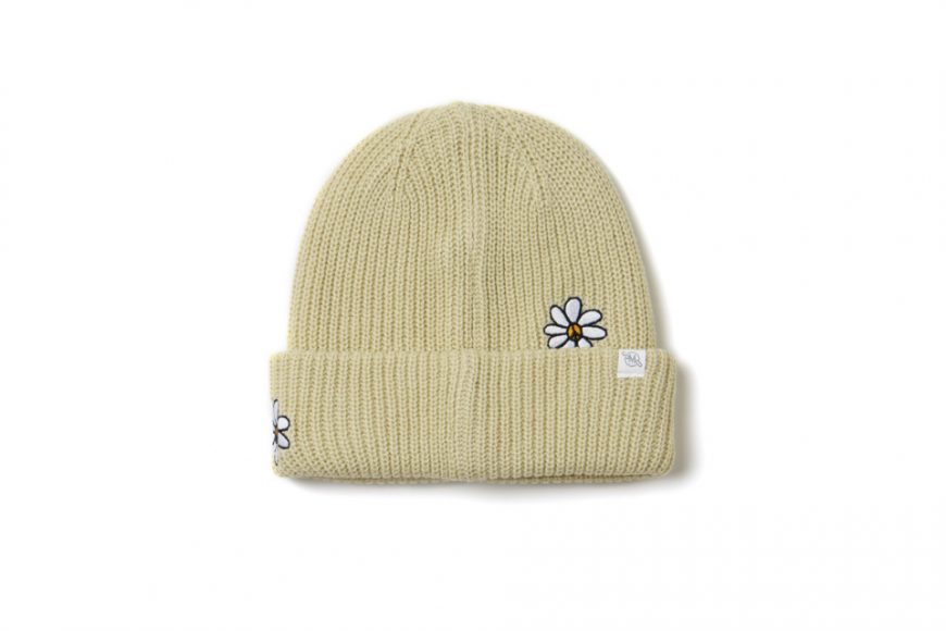 SMG 24 FW Flowers Gothic Logo Knitted Beanie (6)