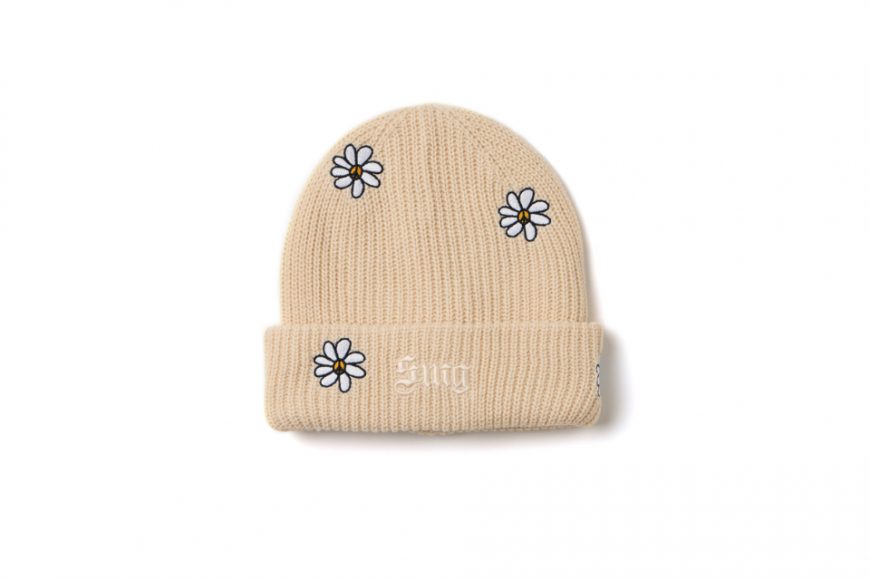 SMG 24 FW Flowers Gothic Logo Knitted Beanie (9)