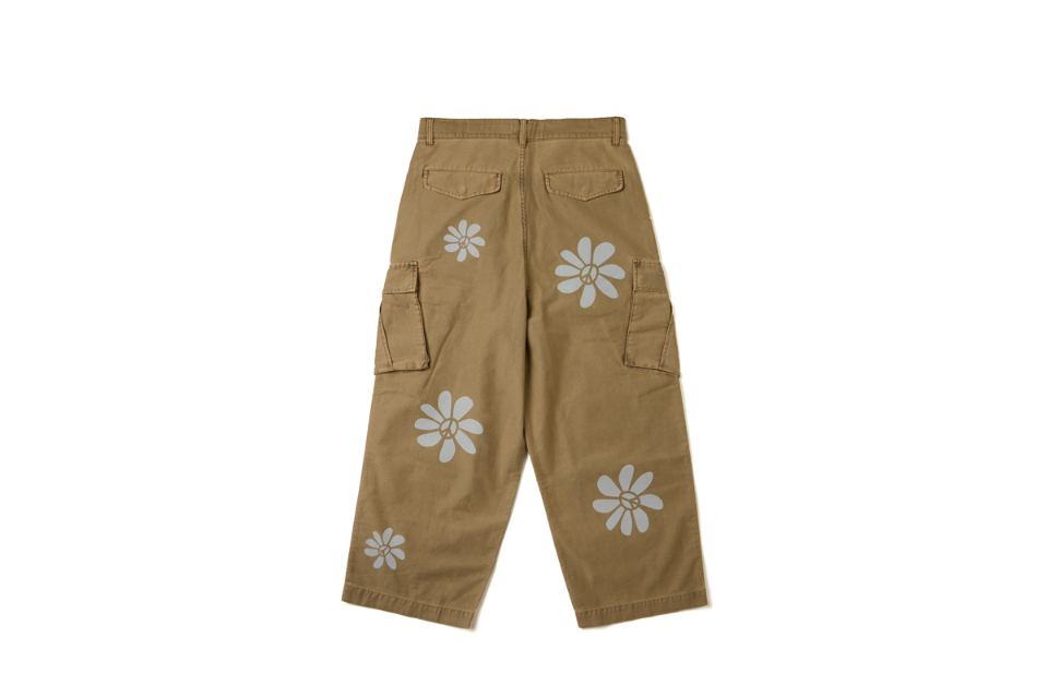 SMG 24 FW REMADE Graphic Print Military Trousers (10)