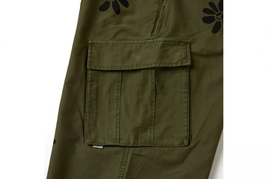 SMG 24 FW REMADE Graphic Print Military Trousers (18)