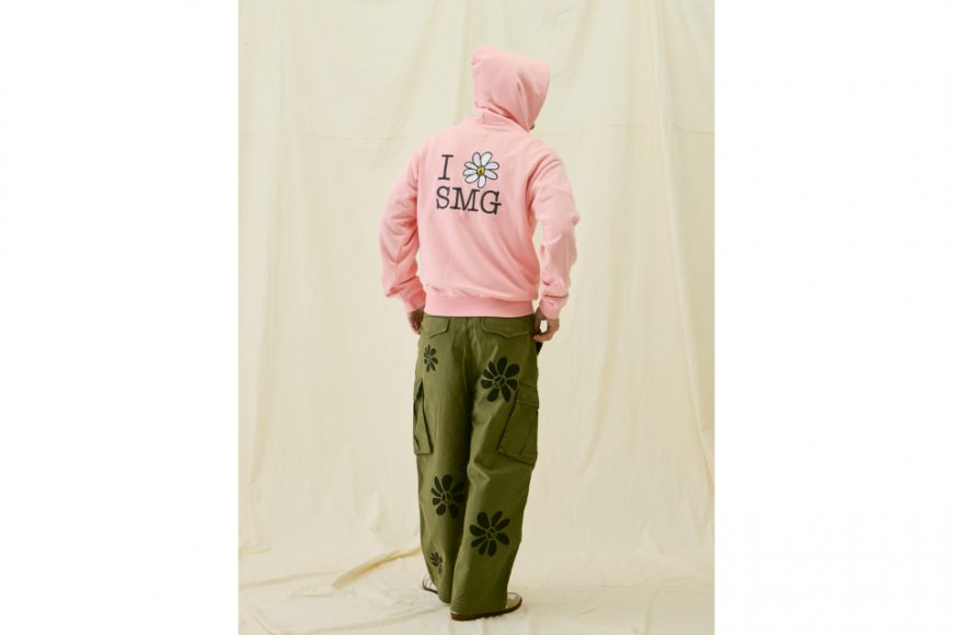 SMG 24 FW REMADE Graphic Print Military Trousers (8)