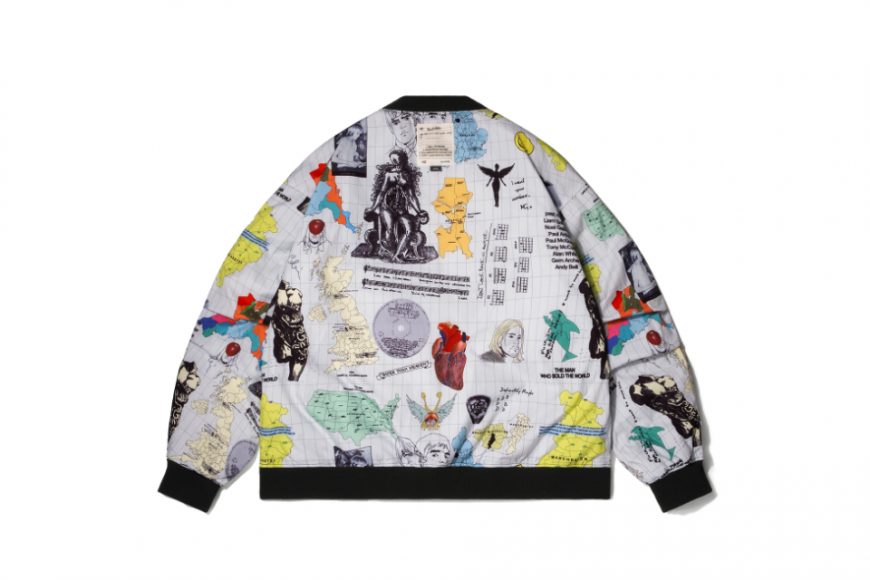 Wall of Sound X Anonymous Talking 24 AW WA06-“MAPSALLY” REVERSIBLE BOMBER JACKET (21)