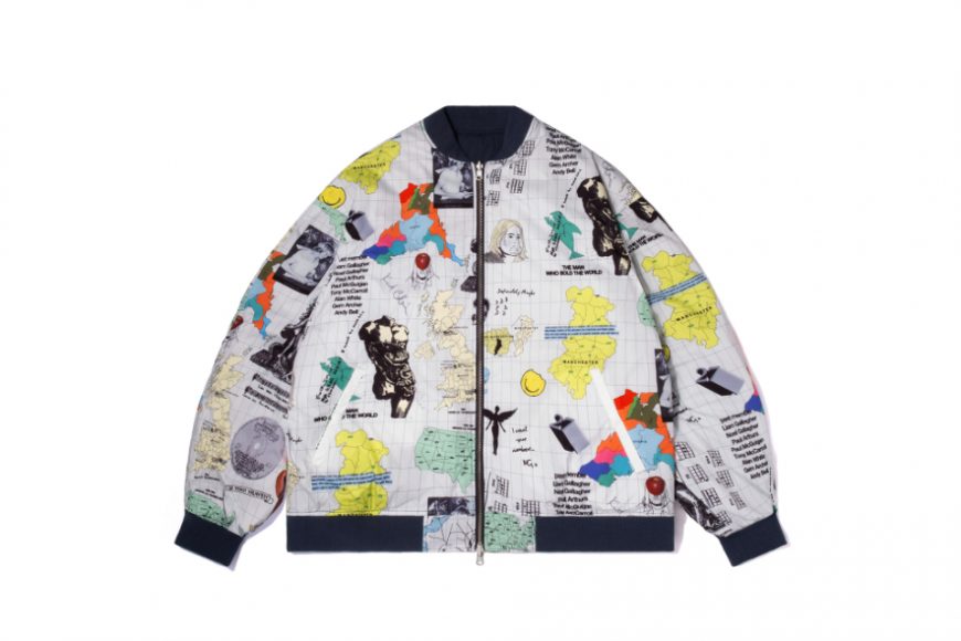 Wall of Sound X Anonymous Talking 24 AW WA06-“MAPSALLY” REVERSIBLE BOMBER JACKET (30)