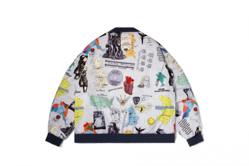 Wall of Sound X Anonymous Talking 24 AW WA06-“MAPSALLY” REVERSIBLE BOMBER JACKET (31)