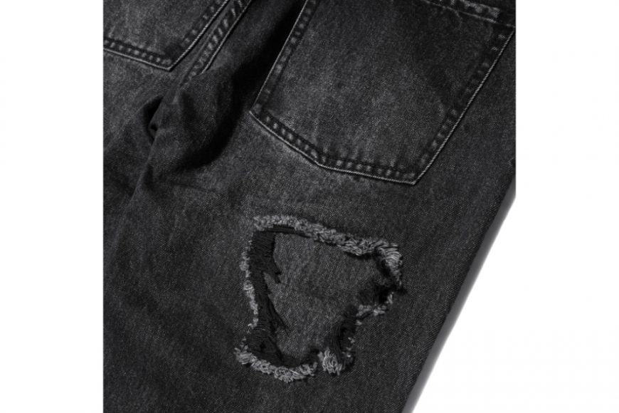 Wall of Sound X Anonymous Talking 24 AW WA09-“ANGER” PATCH DENIM PANTS (14)