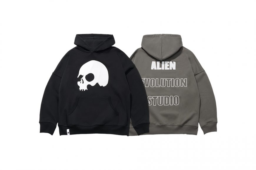 AES 24 AW 25 Skull Logo Hoodie (0)