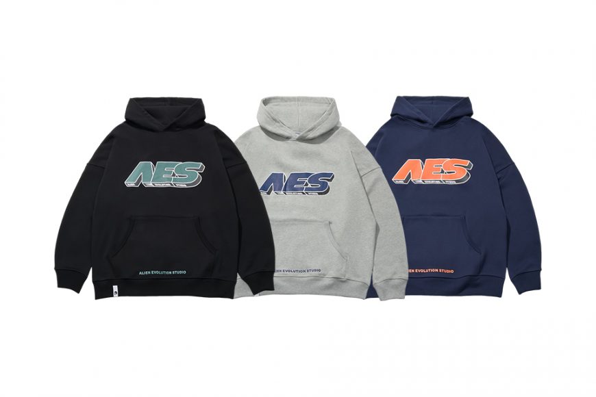 AES 24 AW 3D Font Hoodie (0)