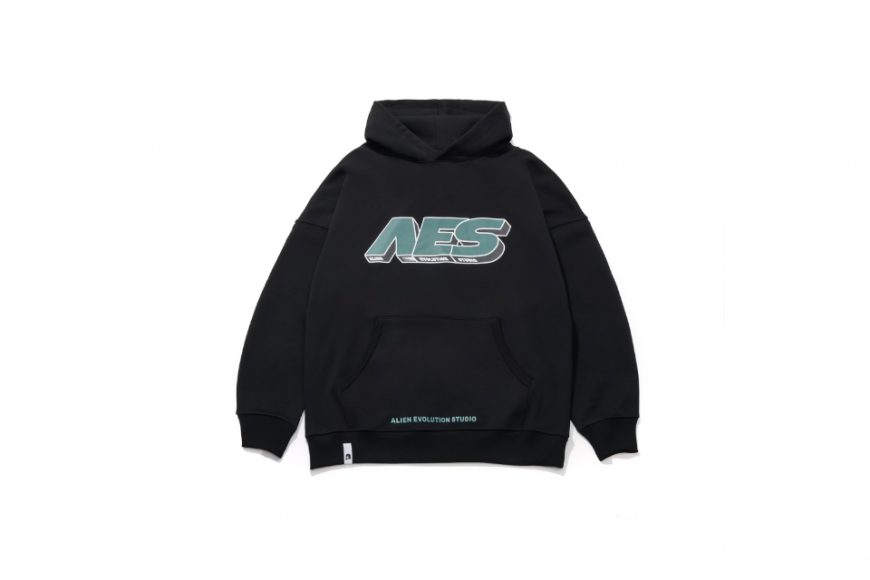 AES 24 AW 3D Font Hoodie (1)