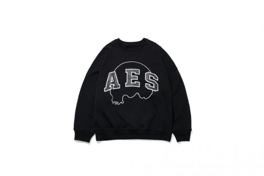 AES 24 AW Skull Logo Outline Sweater (3)