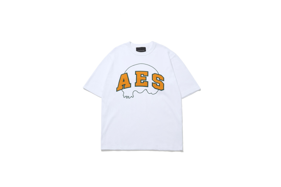 AES 24 AW Skull Logo Outline Tee (1)