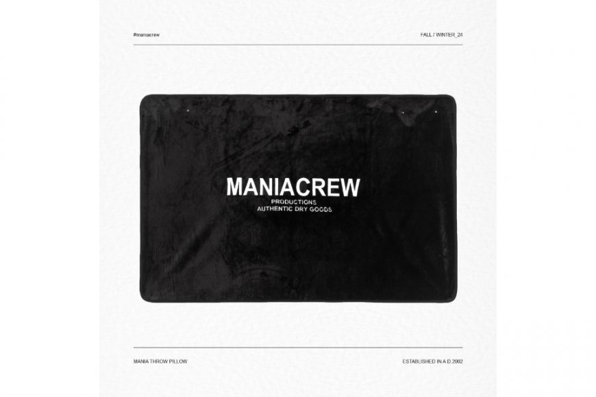 MANIA 24 AW Throw Pillow (2)